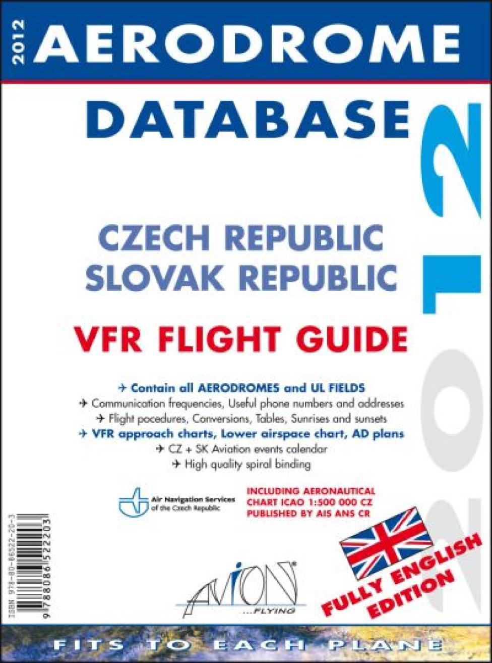Aerodrome Database 2012 (Czechy i Słowacja)