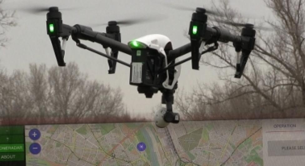 Testowanie aplikacji DroneRadar (fot. aviation24.pl)