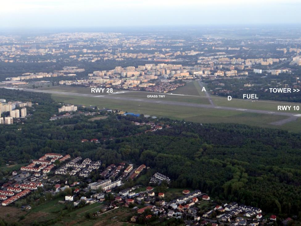 Lotnisko Warszawa Babice, fot. Stanisław Drzewiecki