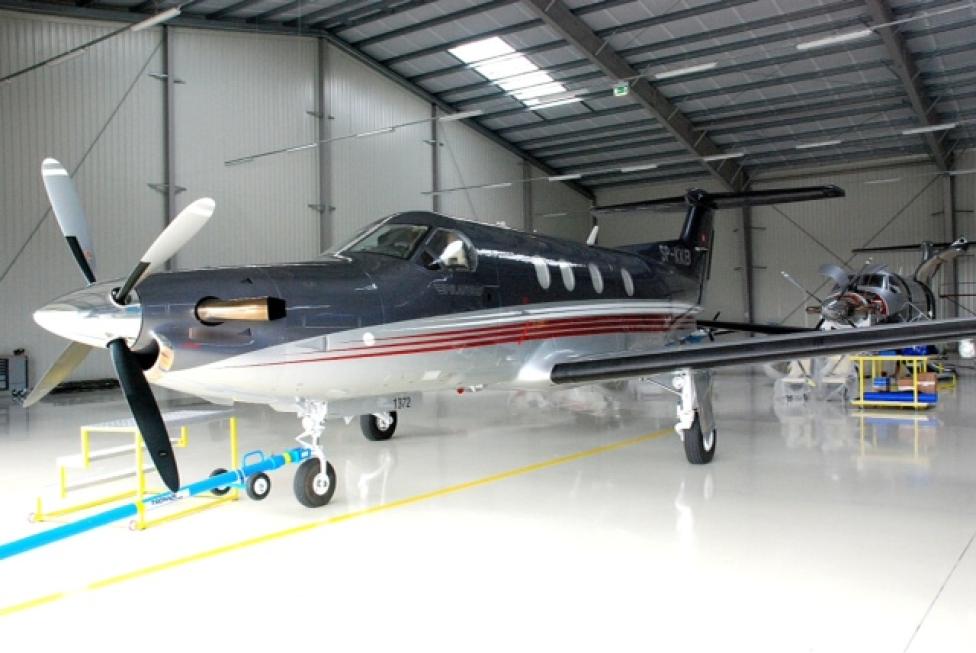 Pilatus PC-12 dostarczony przez firmę JBI