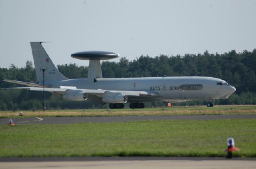 Wykorzystywany przez NATO samolot AWACS