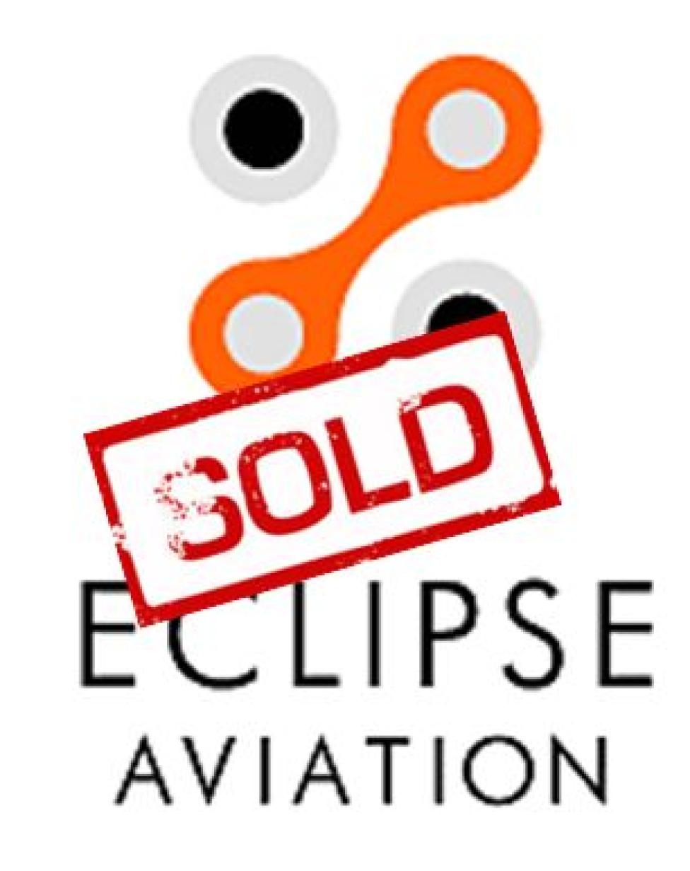 Eclipse Aviation sold