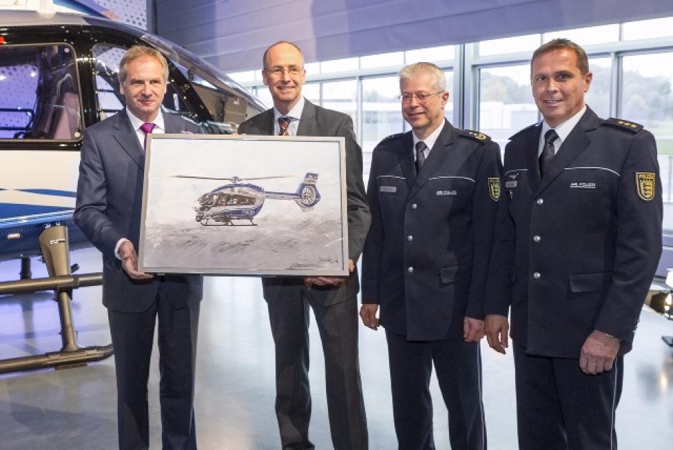 Śmigłowiec H145 w nowej konfiguracji dla niemieckiej policji od Airbus Helicopters (fot. Airbus Helicopters/Christian Keller)
