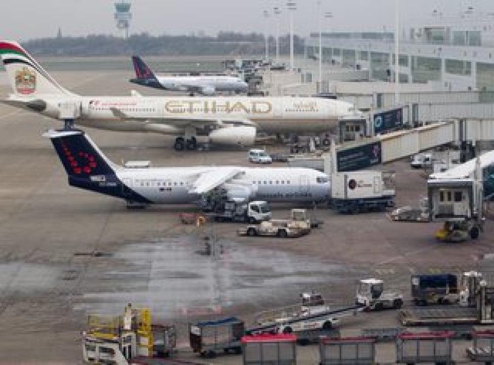 Przestrzeń powietrzna Belgii zamknięta z powodu awarii w centrum kontroli lotów (fot. PAP/EPA)