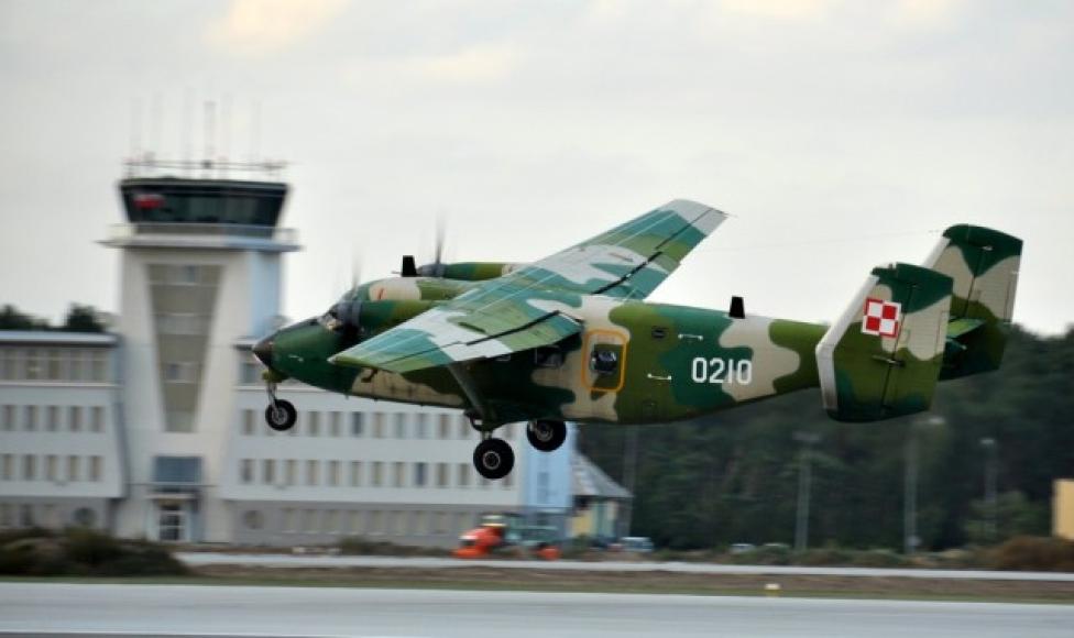 Samolot transportowy PZL M-28 Bryza (fot. kpt. Włodzimierz Baran)