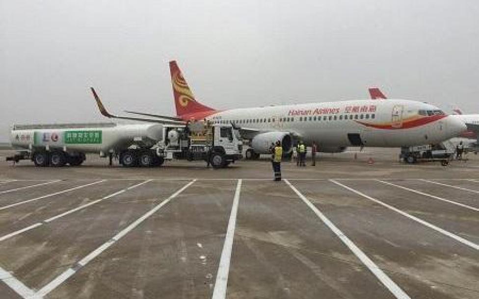 Pierwszy w Chinach lot pasażerski z użyciem biopaliwa z oleju z restauracji (fot. rp.pl)