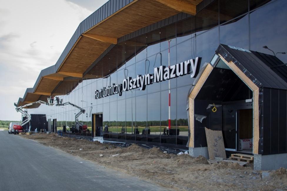 Nowy terminal lotniska Szczytno-Szymany