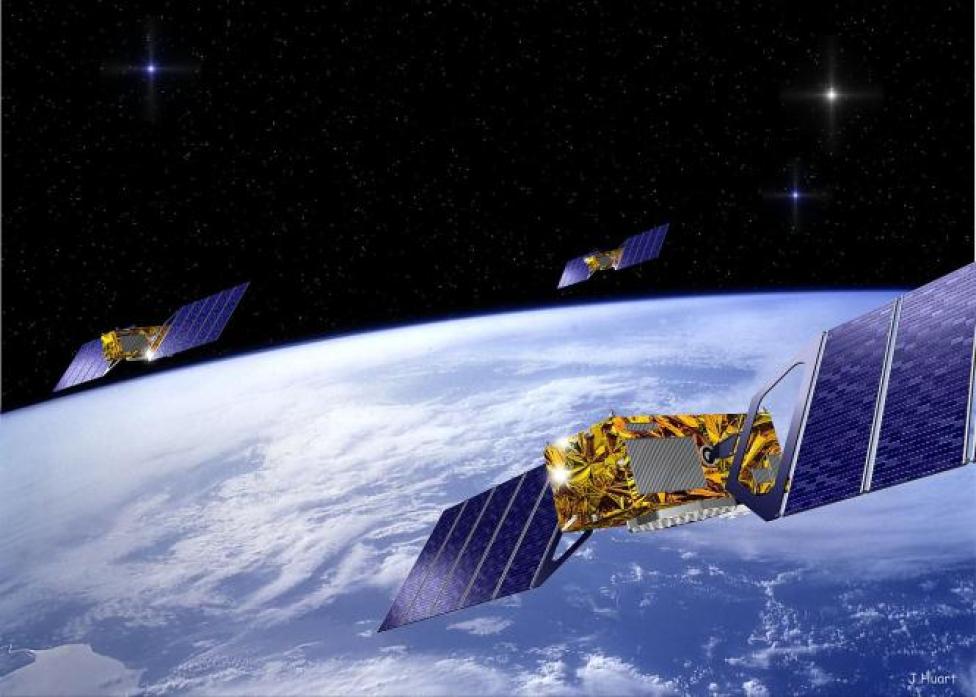 30 satelitów Galileo uniezależni Europę od Ameryki i da jej perfekcyjny system nawigacji satelitarnej.- J. Huart/ ESA  