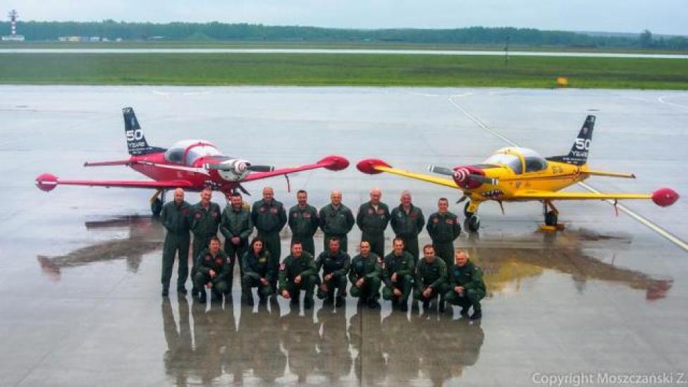 Wspólne szkolenie polskich i belgijskich pilotów (fot. Zbyszek Moszczański/4SLSz)