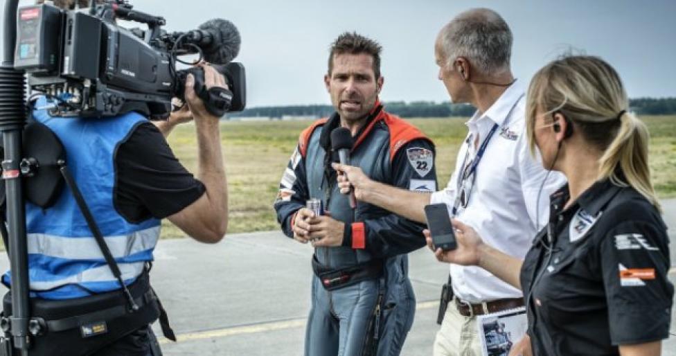 Gdynia: wypowiedzi pilotów po wyścigu (fot. Predrag Vuckovic/RBAR)