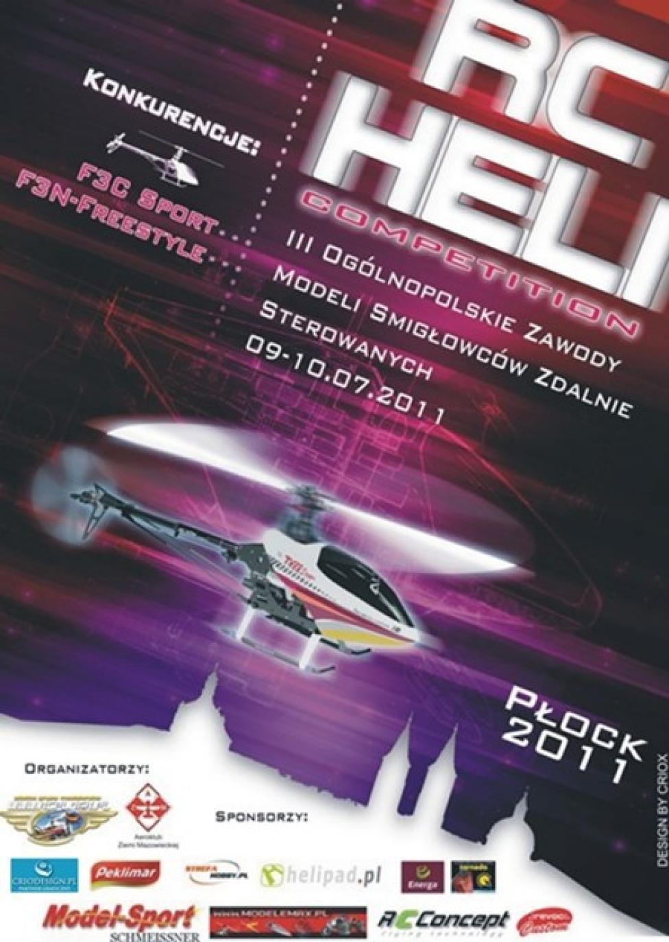RC Heli Competition 2011 (plakat)