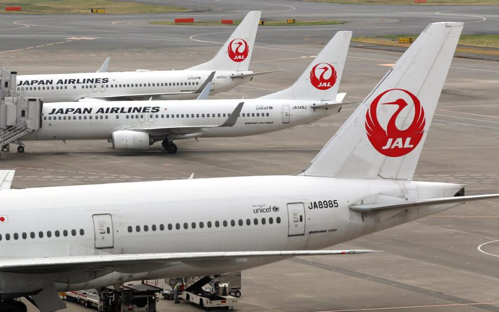 Flota samolotów należąca do Japan Airlines