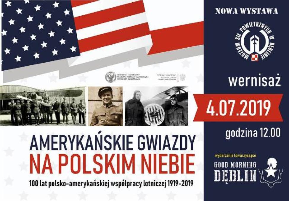 Amerykańskie gwiazdy na polskim niebie – wernisaż wystawy w Dęblinie (fot. muzeumsp.pl)