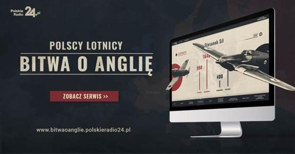 Serwis o polskich lotnikach walczących w Anglii