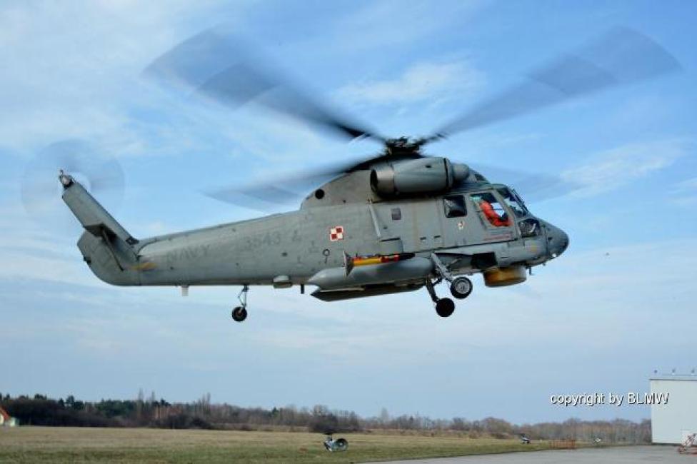 SH-2G: Start śmigłowca na zadanie. (fot. M. Kluczyński)