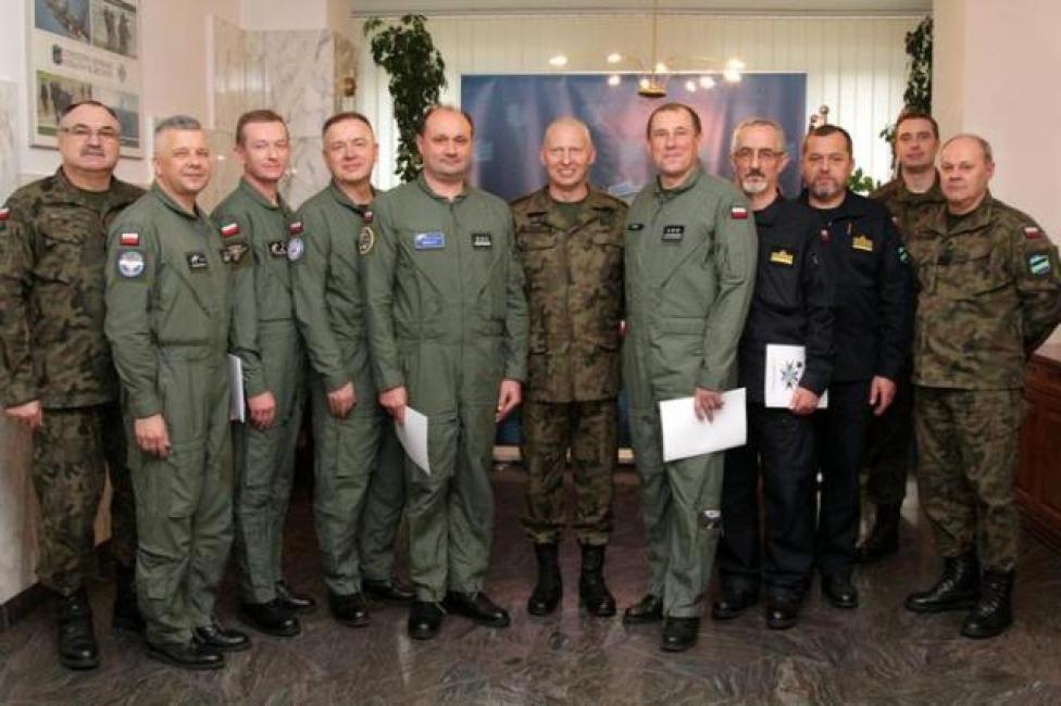 Zmiany kadrowe w Inspektoracie Sił Powietrznych (fot. ppłk Marek Pietrzak)