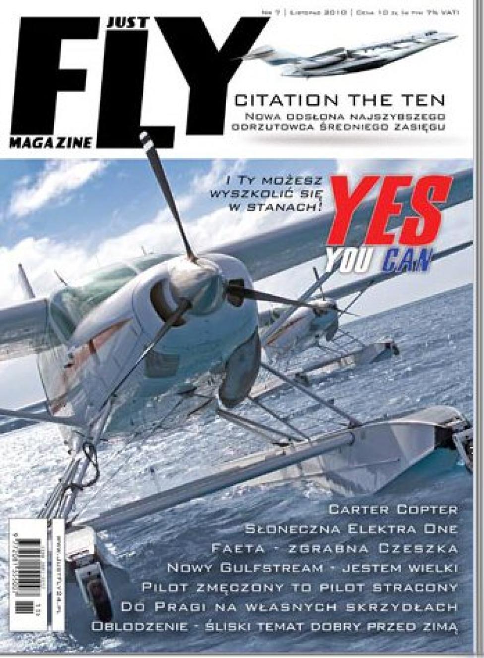 Just Fly Magazine - wydanie listopadowe 2010