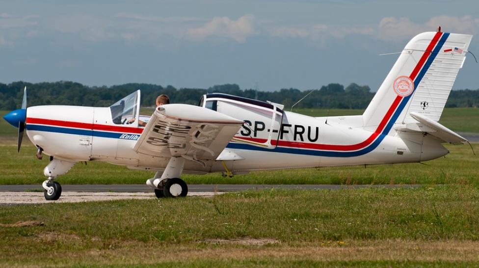 SP-FRU należący do Aeroklubu Łódzkiego