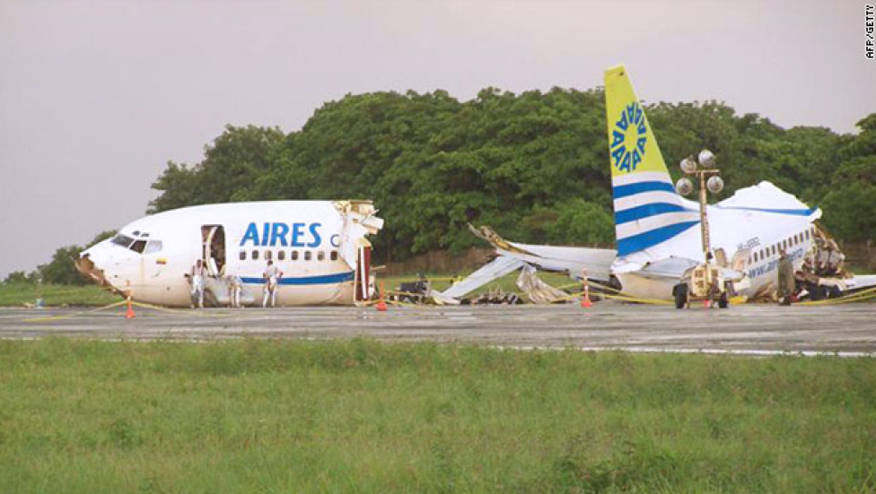 Katastrofa samolotu Boeing na karaibskiej wyspie San Andres