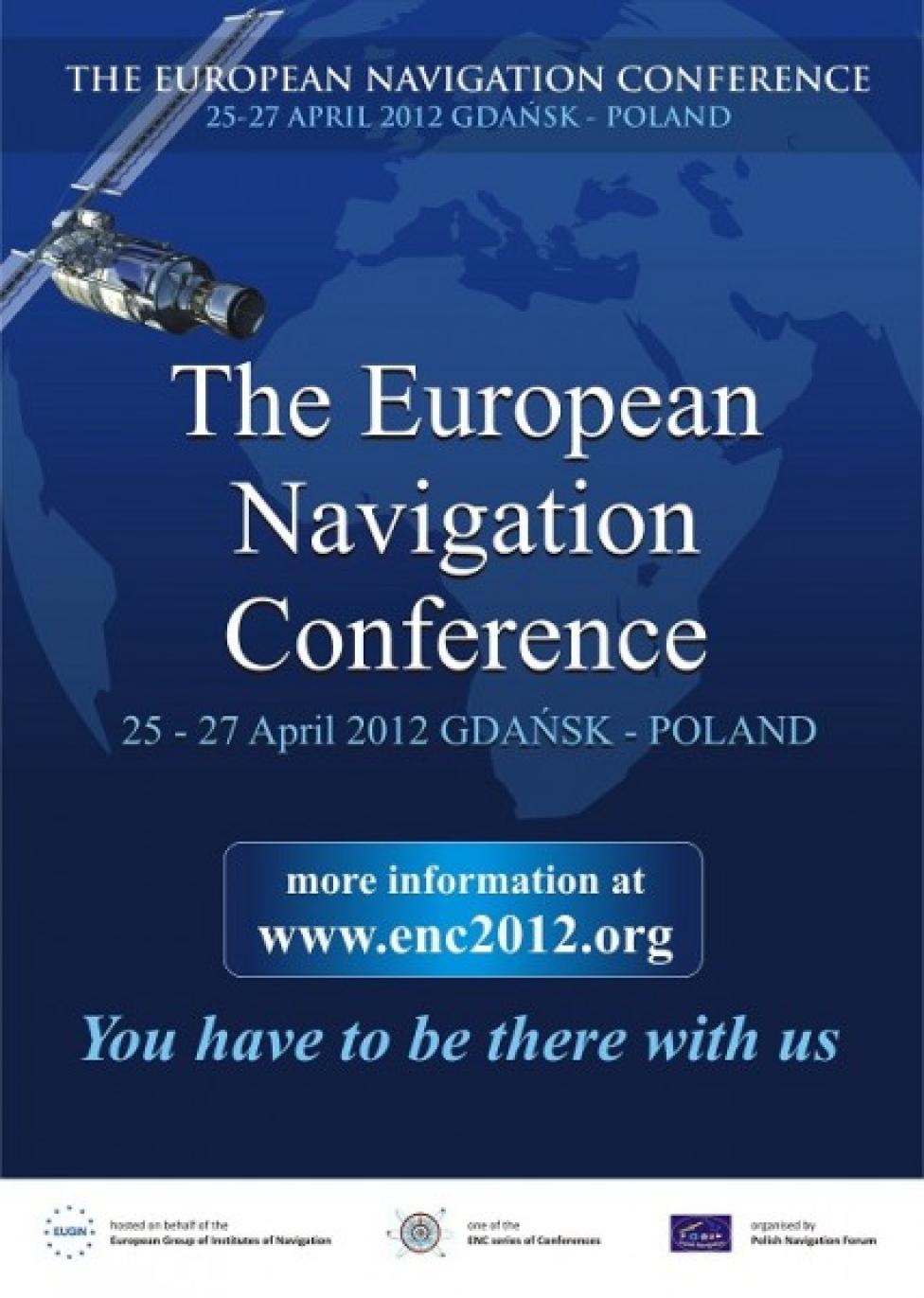 Europejska Konferencja Nawigacji 2012 (plakat)