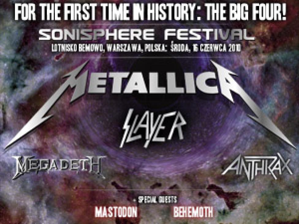 Babice - koncert Metallica, Slayer, Anthrax, Megadeth, Mastodon