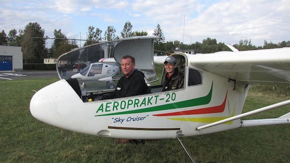 eroprakt – ultralekki samolot, model Sky Cruiser. Na nim leciała zwycięska załoga: Dariusz i Sylwia Kędzierscy