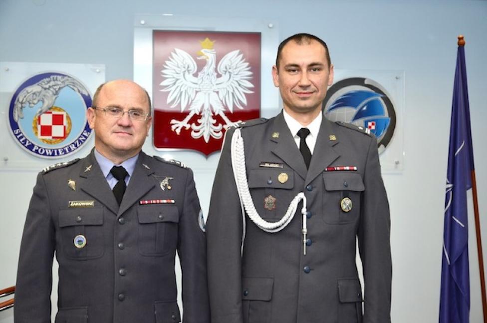 Kpt. Marcina Milarskiego (po lewej), fot. Włodzimierz Baran 