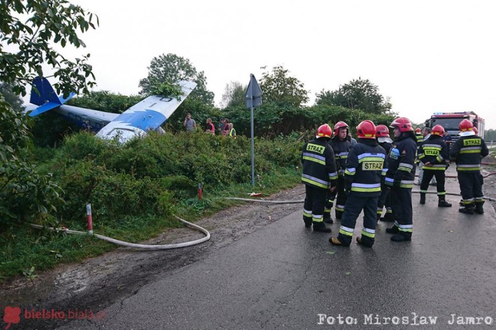 Wypadek SP-LOT podczas bielskiego pikniku lotniczego