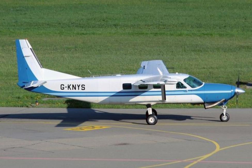 Cessna 208B, która rozbiła się w Irlandii