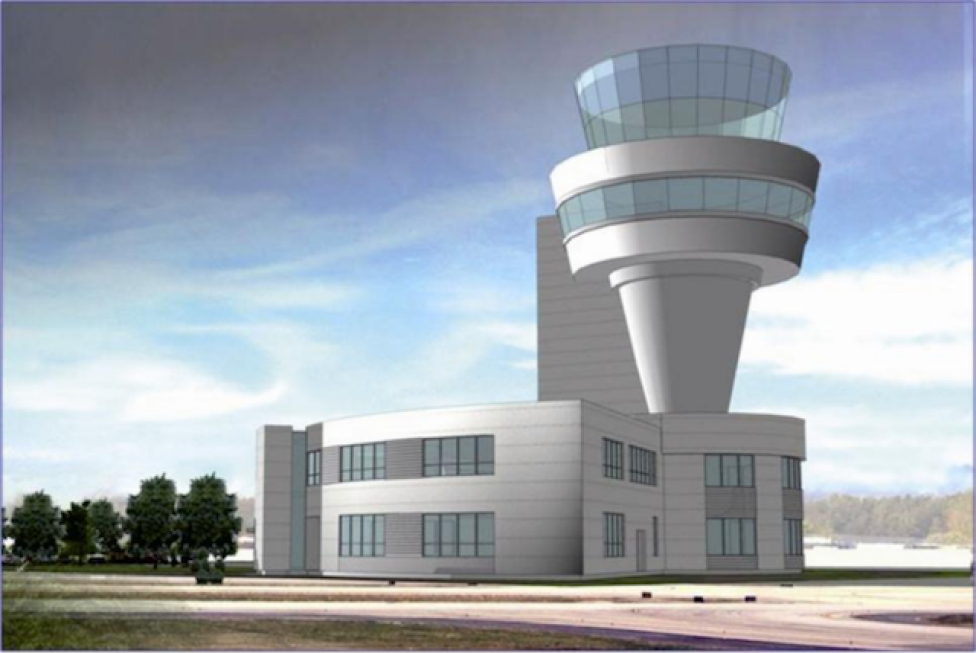 PAŻP zlecił budowę wieży kontroli ruchu lotniczego na poznańskim lotnisku