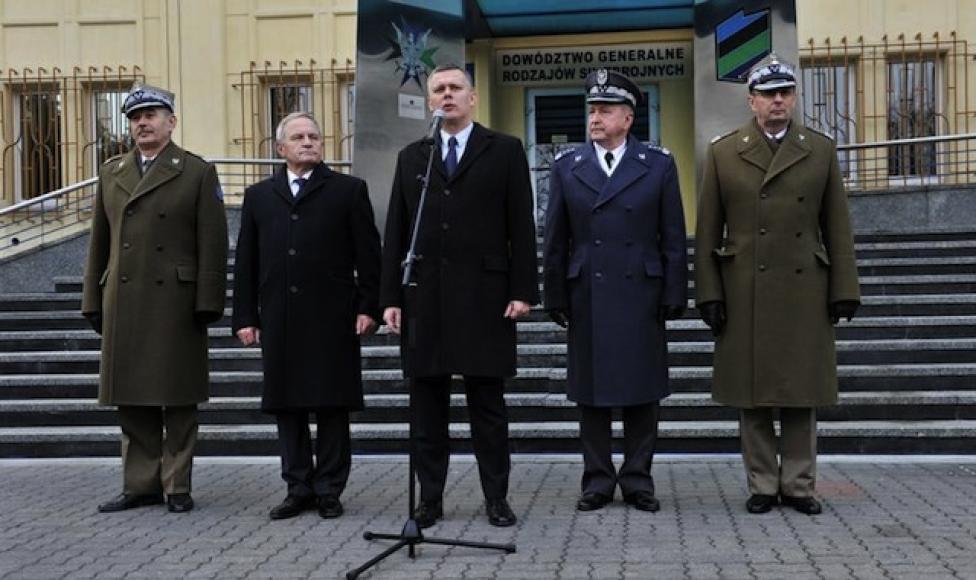 inauguracja Dowództwa Generalnego (2 stycznia 2014 roku), fot. Mirosław C. Wójtowicz