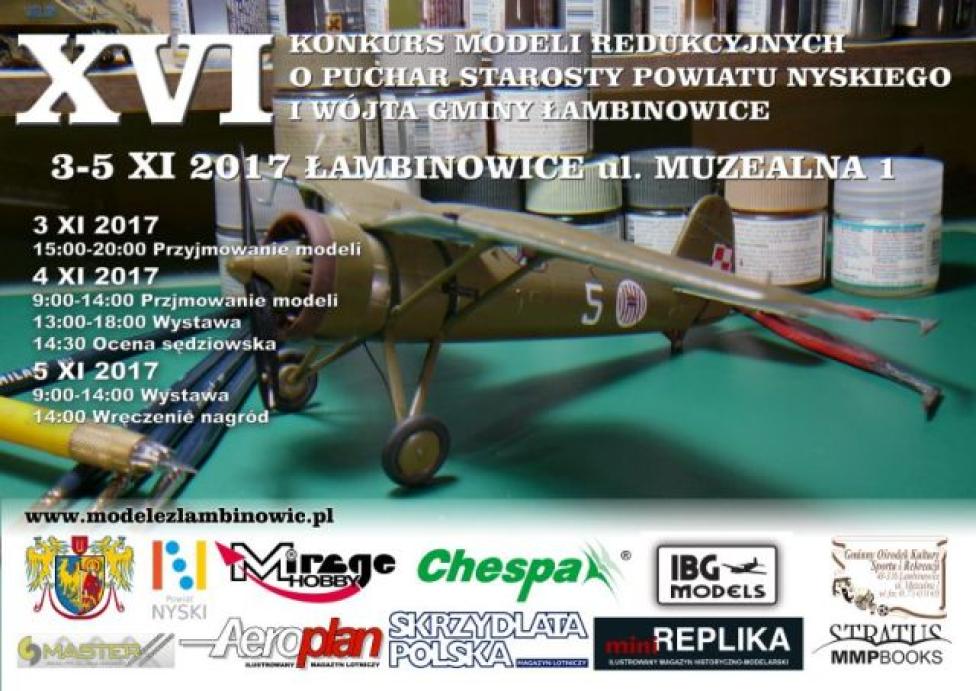 XVI Konkurs Modeli Redukcyjnych Łambinowice 2017