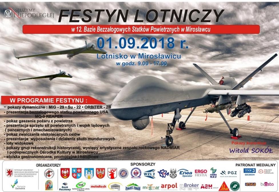 Festyn lotniczy w Mirsławcu