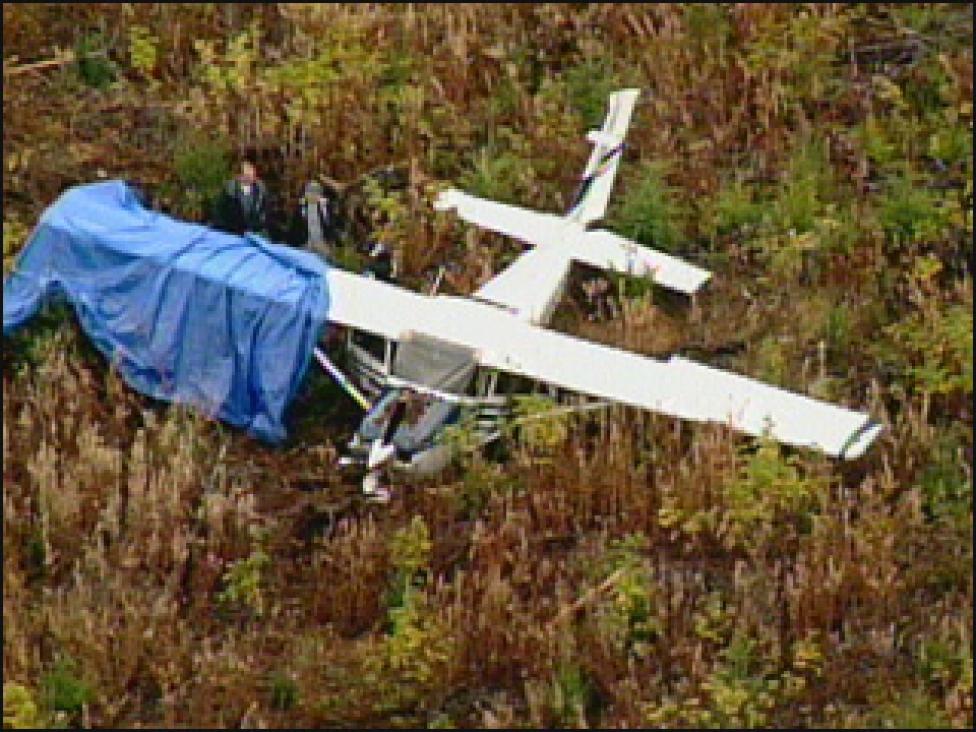 Cessna 182 odnaleziona 1.10.2009r./ fot. www.avweb.com