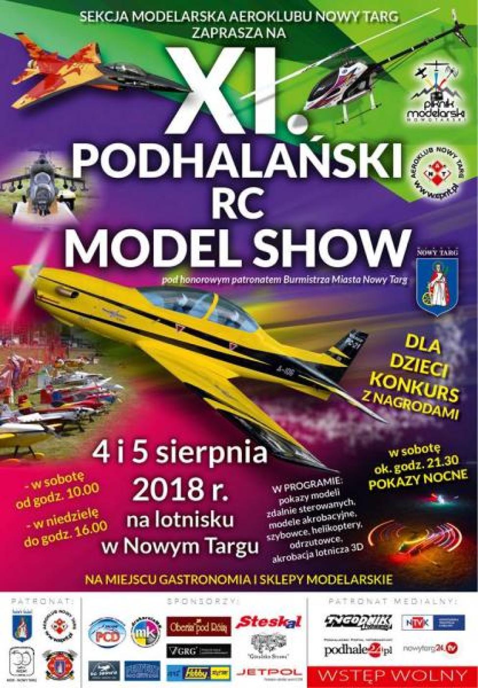 XI Podhalański RC Model Show w Nowym Targu (fot. pfmrc.eu)
