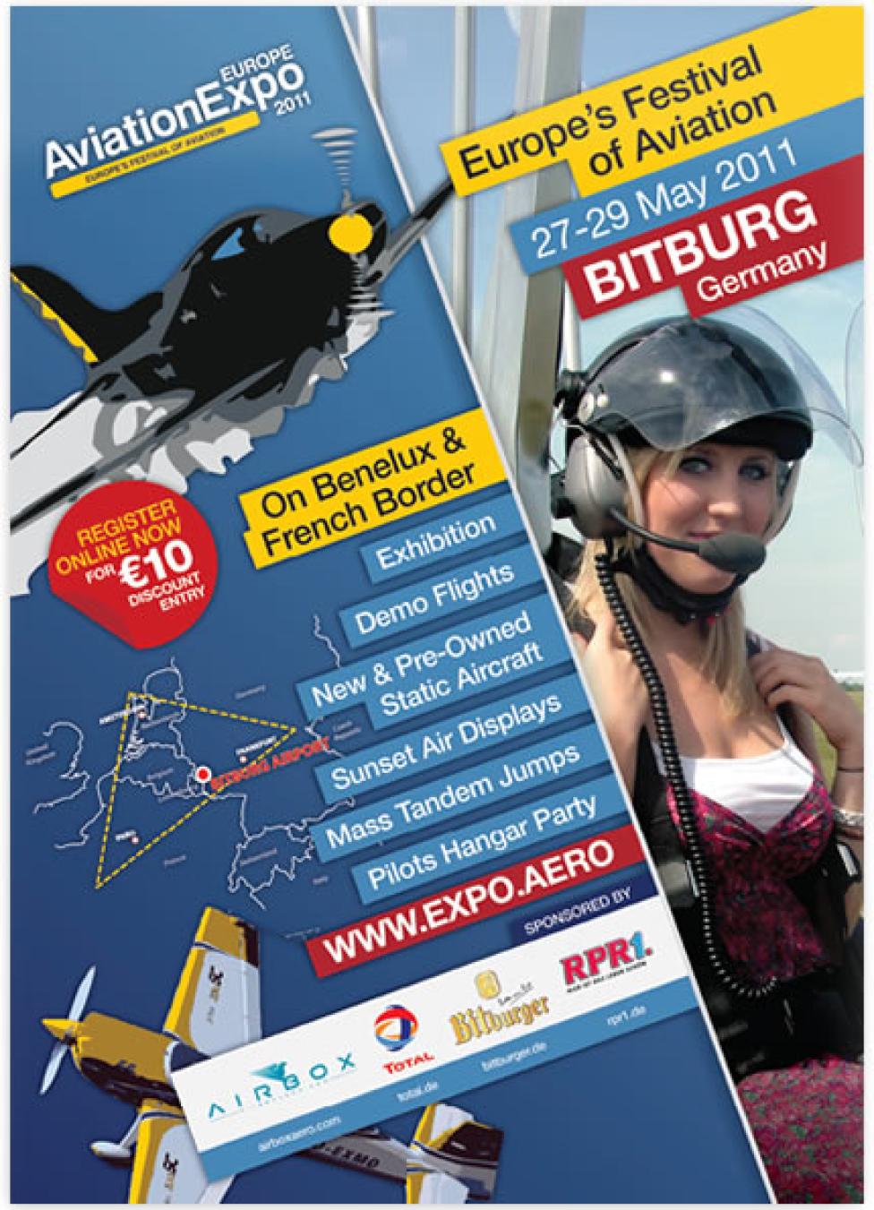 AviationExpo Europe 2011 (plakat)
