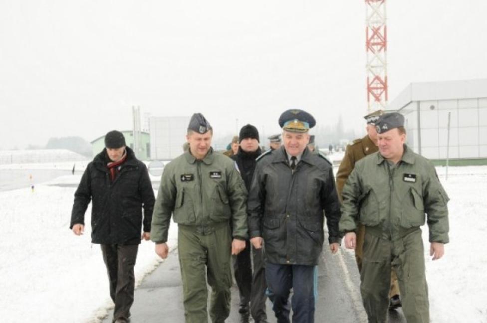 Szef Obrony Republiki Bułgarii z wizytą w krzesińskiej bazie