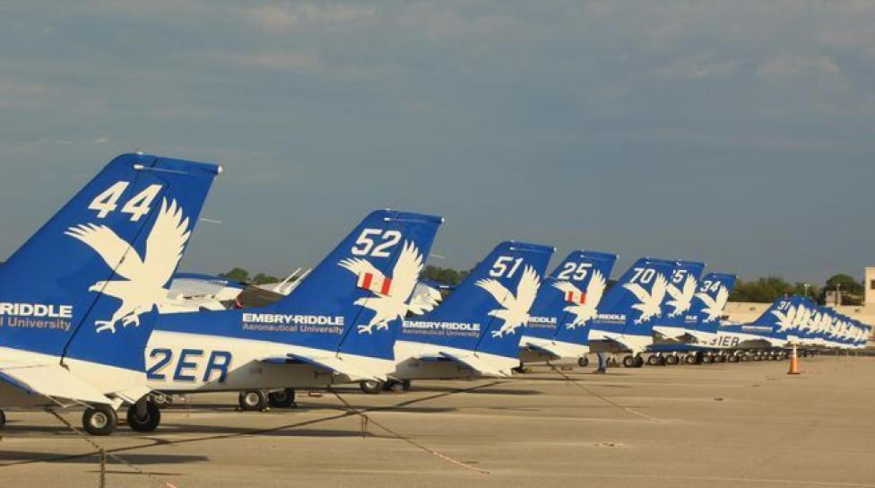 Flota samolotów należących do Uniwersytetu Lotniczego ERAU