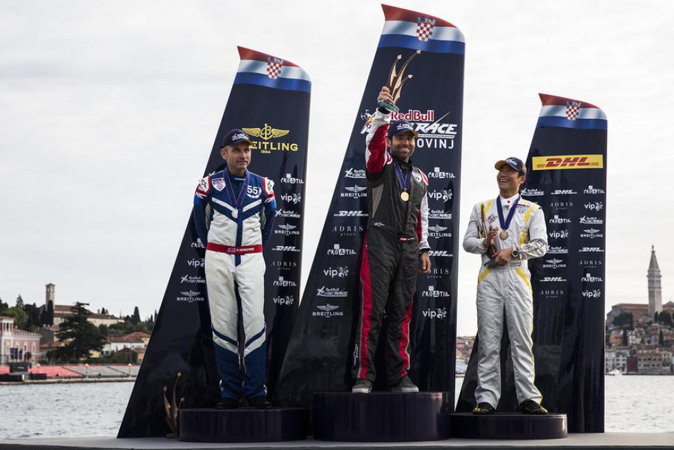 Zawodnicy Red Bull Air Race na podium w Rovinj