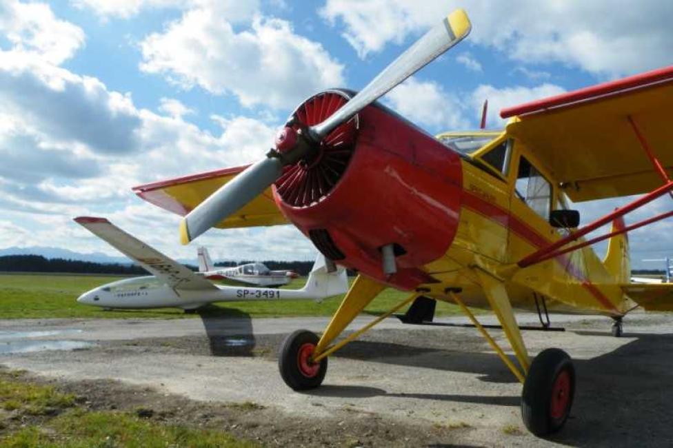 Jak-12 Aeroklubu Nowy Targ/ fot. Aeroklub Nowy Targ