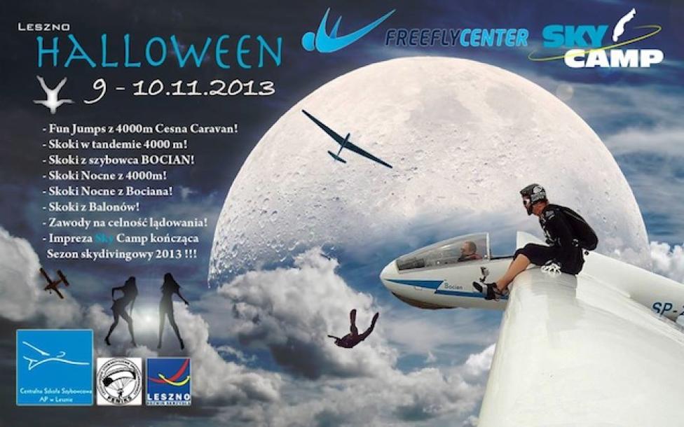 Halloween FFC & Sky Camp - Zakończenie Sezonu Skydivingowego 2013 w Lesznie