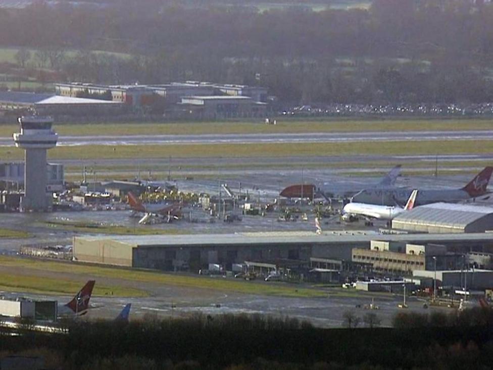 Lotnisko Gatwick pod Londynem, fot. news.sky.com