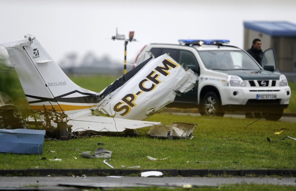 Katastrofa samolotu SP-CFM, źródło: Reuters/IAR