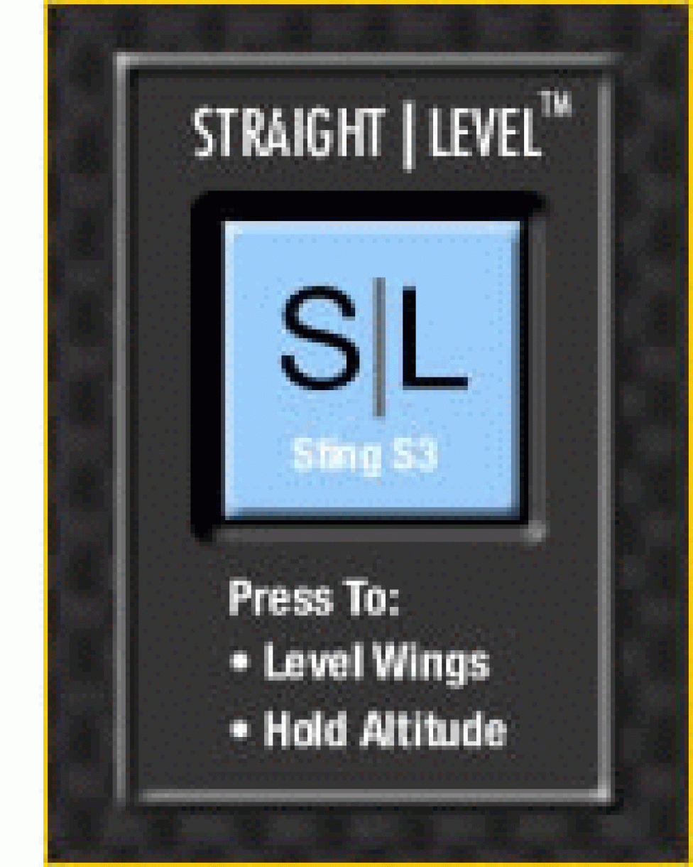 Sting S3 STRAIGHT & LEVEL
