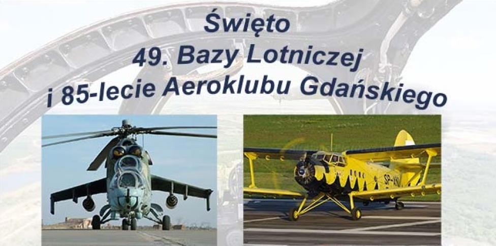 Święto 49. Bazy Lotniczej i 85-lecie Aeroklubu Gdańskiego