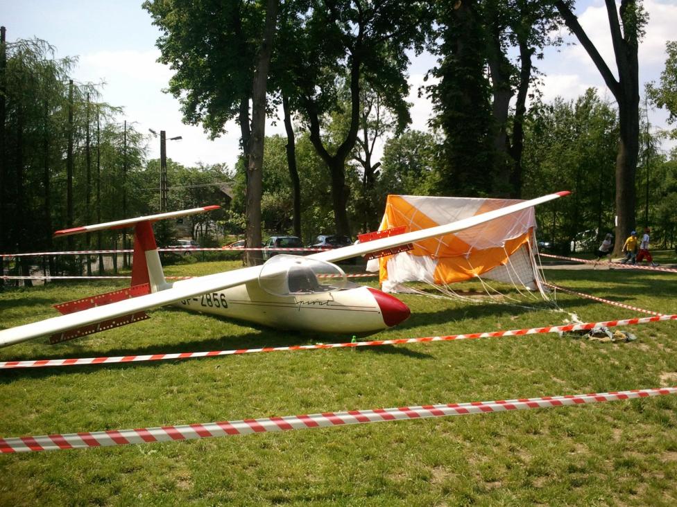 Szybowiec szkolno-wyczynowy SZD-30 Pirat/ fot. Aeroklub Krakowski
