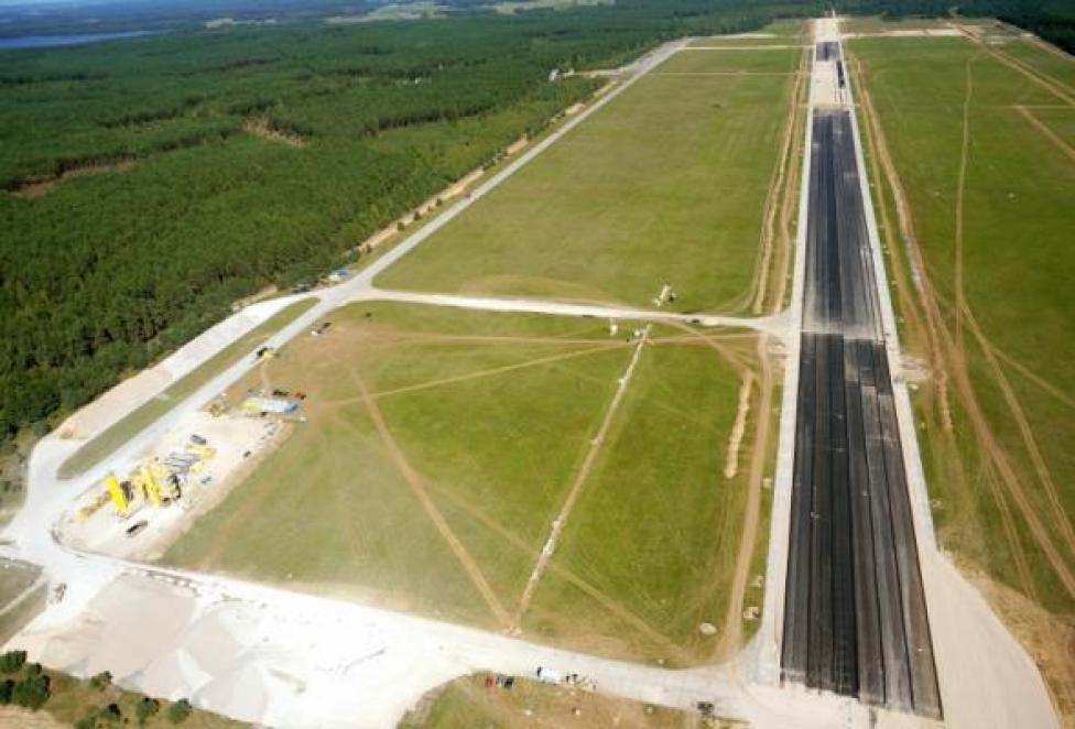 Szymany: Trwa budowa lotniska (fot. Port Lotniczy Mazury-Szymany)