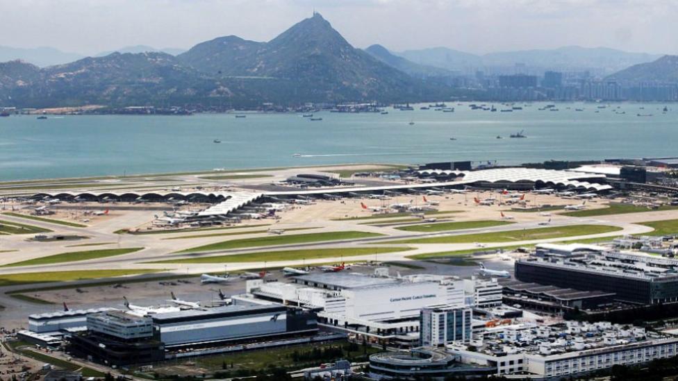 Lotnisko w Hong Kongu
