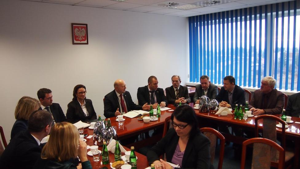 Spotkanie Kierownictwa Urzędu Lotnictwa Cywilnego z przedstawicielami polskich przewoźników lotniczych (17 grudnia 2013)
