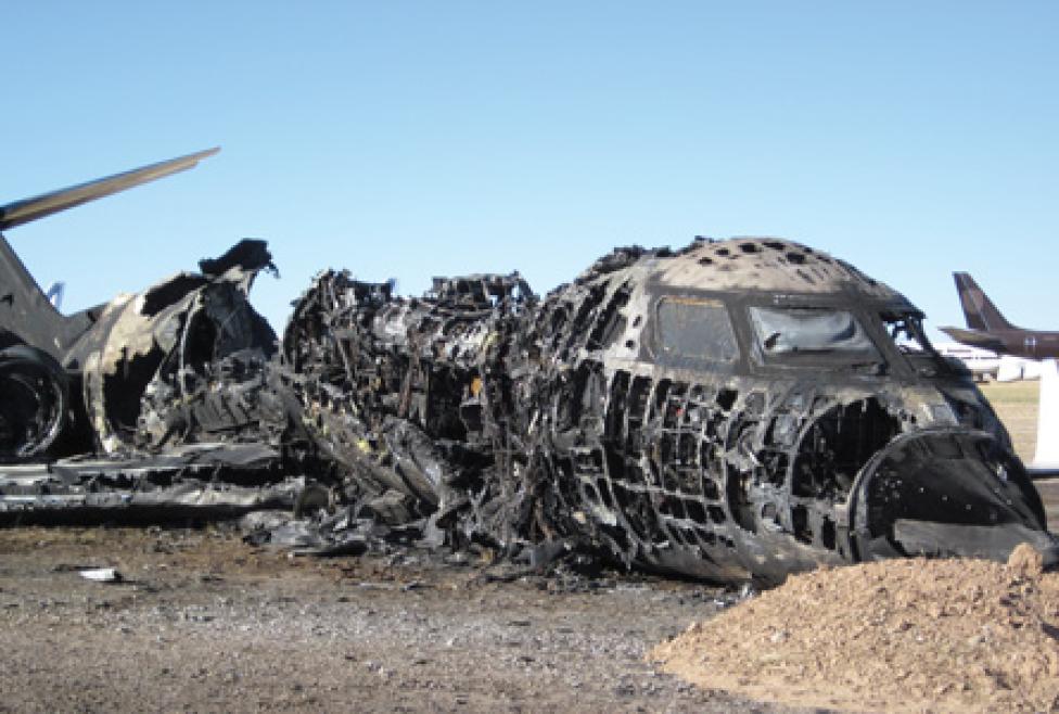 Katastrofa testowego samolotu Gulfstream G650 w Roswell w stanie Nowy Meksyk (2.04.2011r.)